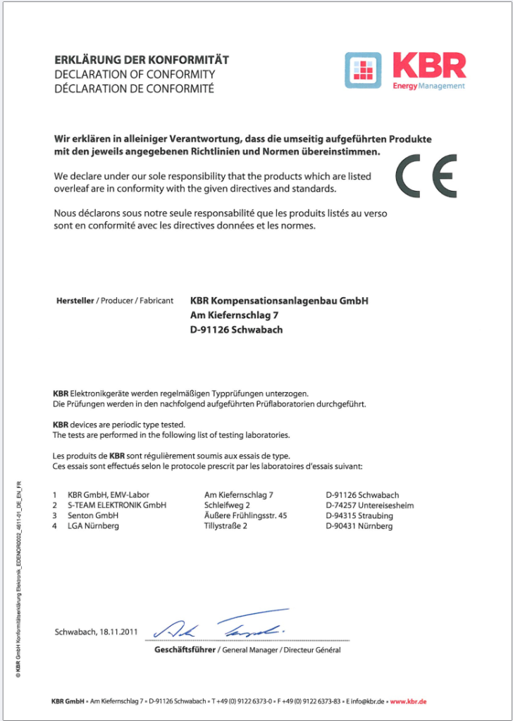 CE-Kennzeichnung_Erklaerung der Konformitaet Bild