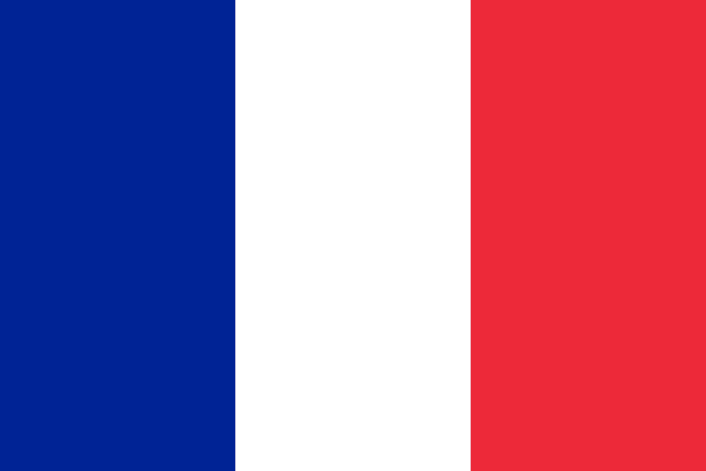 Laenderflagge Frankreich fr